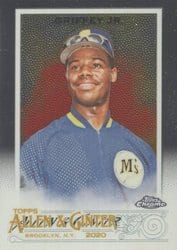2020 Topps Allen & Ginter Chrome Base Set Ken Griffey Jr. #17 card