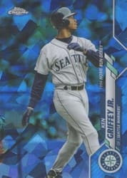 2020 Topps Chrome Update Sapphire Edition Base Set Ken Griffey Jr. #U-150 card
