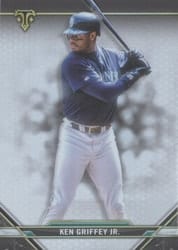 2020 Topps Triple Threads Base Set Ken Griffey Jr. #82 card