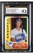 Ken Griffey Jr. 2021 Topps All-Star Rookie Cup All-Time Rookie Cup Team card