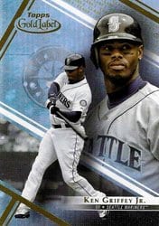 2021 Topps Gold Label Base Set Ken Griffey Jr. #78 card