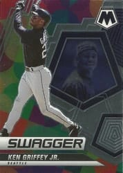 2022 Panini Mosaic Swagger Ken Griffey Jr. #SW-10 card