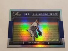 2022 Panini Three and Two All-Hands Team Ken Griffey Jr. #AHT-5 card