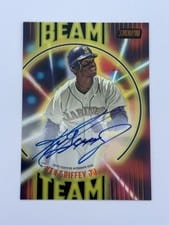 2022 Stadium Club Beam Team Autographs Ken Griffey Jr. #BTA-KG card