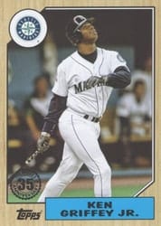 2022 Topps 1987 Topps Baseball (Series 1) Ken Griffey Jr. #T87-50 card