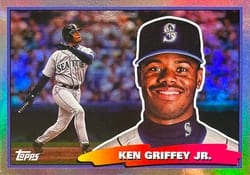 2022 Topps Archives 1988 Topps Big Foil Ken Griffey Jr. #88BF-12 card