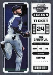 2023 Panini Chronicles Contenders Optic Ken Griffey Jr. #22 card