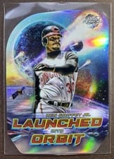 2023 Topps Cosmic Chrome Launched into Orbit Ken Griffey Jr. #LIO-18 card