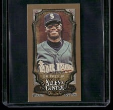 2024 Topps Allen & Ginter Ken Griffey Jr. Brooklyn Back Mini #177 card