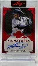 2025 Leaf Spectacular Baseball Spectacular Signatures Ken Griffey Jr. #S-KGJ card
