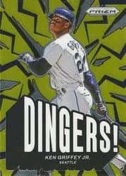 2025 Panini Prizm Dingers! Ken Griffey Jr. #14 card