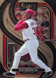 2025 Panini Select Base Set Ken Griffey Jr. #142 card