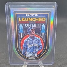 2025 Topps Cosmic Chrome Launched into Orbit Ken Griffey Jr. #LIO-5 card