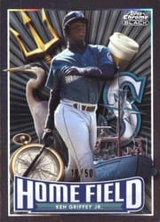 2026 Topps Chrome Black Home Field Ken Griffey Jr. #CBHA-18 card