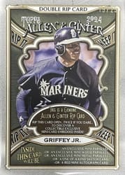 2024 Topps Allen & Ginter Double Rip Cards Ken Griffey Jr. / Ichiro (Seattle Mariners) #DRIP-GI card