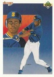1990 Upper Deck Base Set Ken Griffey Jr. / Seattle Mariners #24 card