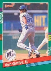 1991 Donruss Base Set Ken Griffey Sr. #452 card