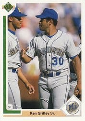 1991 Upper Deck Base Set Ken Griffey Sr. #572 card