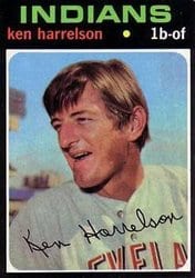 1971 Topps Base Set Ken Harrelson #510 card