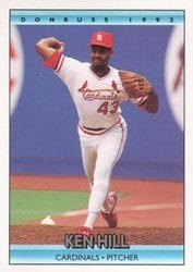 1992 Donruss Base Set Ken Hill #31 card