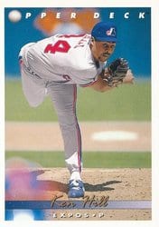 1993 Upper Deck Base Set Ken Hill #138 card