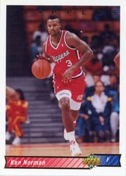 1992-93 Upper Deck Base Set Ken Norman #295 card