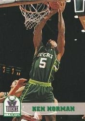 1993-94 Hoops Base Set Ken Norman #364 card