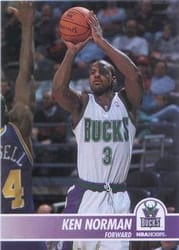 1994-95 Hoops Base Set Ken Norman #121 card