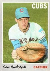 1970 Topps Base Set Ken Rudolph #46 card