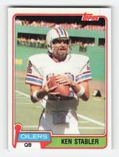 1981 Topps Ken Stabler #405 card