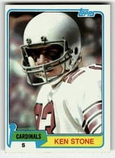 1981 Topps Ken Stone #479 card