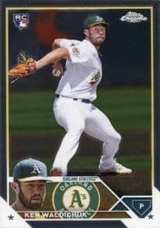 2023 Topps Chrome Base Set Ken Waldichuk #52 card