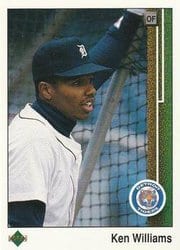 1989 Upper Deck Base Set Ken Williams #714 card