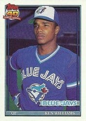 1991 Topps Base Set Ken Williams #274 card