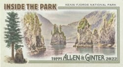 2022 Topps Allen & Ginter Mini Inside the Park Kenai Fjords National Park #ITP-9 card
