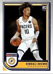 2022-23 Hoops Base Set Kendall Brown #279 card