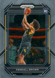 2022-23 Panini Prizm Base Set Kendall Brown #225 card