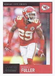 2020 Score Base Set Kendall Fuller #142 card