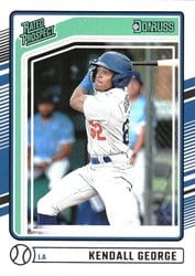 2024 Donruss Base Set Kendall George #159 card