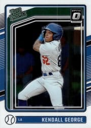2024 Donruss Optic Kendall George #159 card