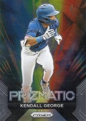 2024 Panini Prizm Prizmatic Kendall George #24 card