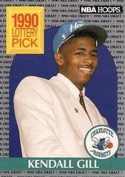1990-91 Hoops Base Set Kendall Gill #394 card