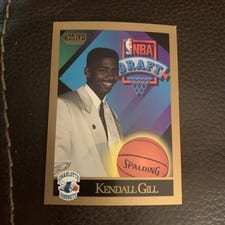 1990-91 SkyBox Base Set Kendall Gill #356 card
