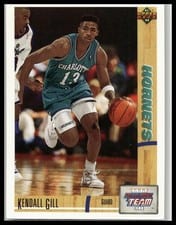 1991-92 Upper Deck Base Set Kendall Gill #39 card