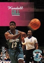 1992-93 SkyBox Base Set Kendall Gill #22 card