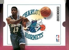 1992-93 SkyBox Base Set Kendall Gill #284 card