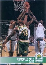 1994-95 Hoops Base Set Kendall Gill #198 card