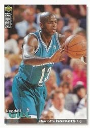 1995-96 Collector's Choice Base Set Kendall Gill #272 card
