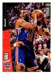 1996-97 Collector's Choice Base Set Kendall Gill #95 card