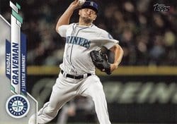 2020 Topps Update Base Set Kendall Graveman #U-214 card